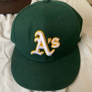 Fitted A’s Hat